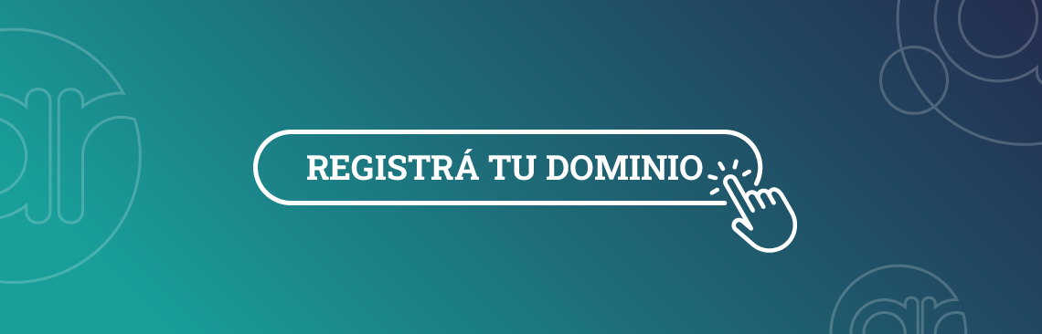 Registrá tu dominio