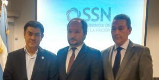 Foto representantes NIC Argentina y SSN