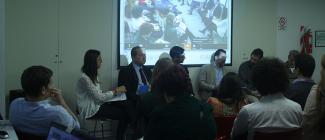 Foto auditorio primera edición Charlas Debate sobre Gobernanza de Internet